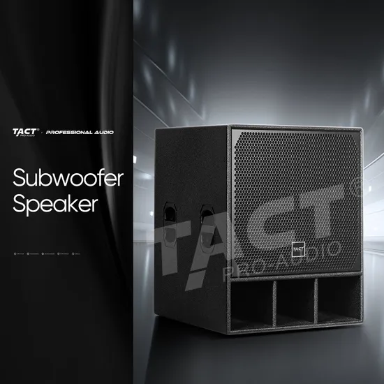 Altavoz de columna Tact Cox405s para fiestas al aire libre y eventos en iglesias