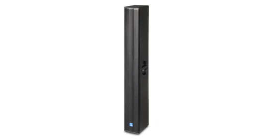 Altavoces de columna pasivos y activos para eventos
