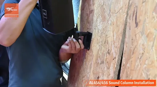 Altavoz de columna profesional de frecuencia completa activo accionado por unidad de 6 x 4,5 con alto costo