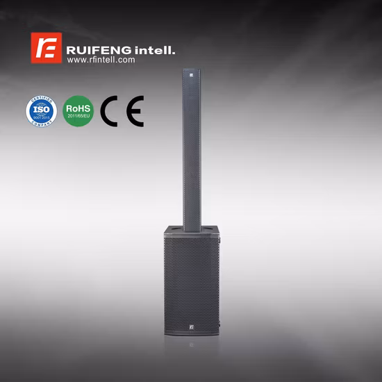 Sistema de columna de subwoofer activo de matriz lineal profesional Powersoft DSP PRO Audio Speaker Sistema de audio PA ML15SA