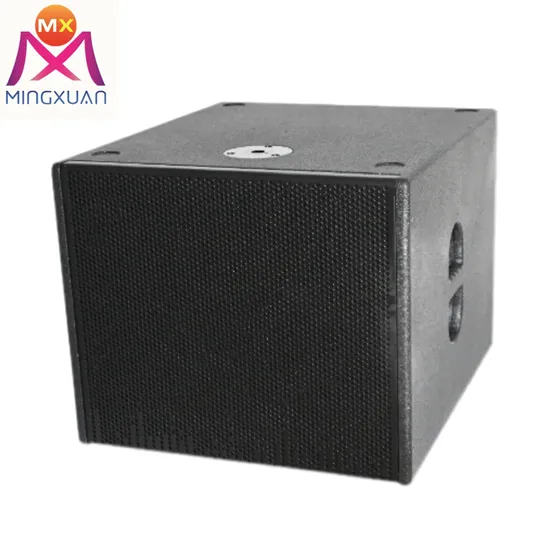 Subwoofer pasivo individual de 15 pulgadas, sonido PA, audio profesional, altavoz envolvente de rango completo