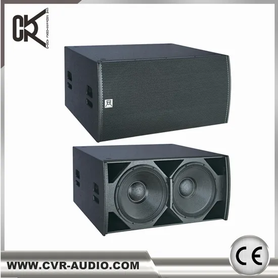 Altavoz subwoofer CVR Active de 18 pulgadas y alto rendimiento de 18′