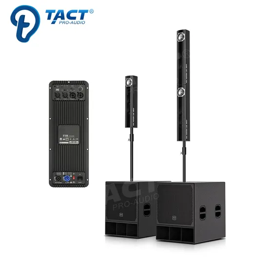 Altavoz de columna impermeable de grado profesional 1 altavoz superior + 1 subwoofer