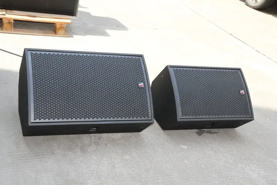 Sistema pasivo de altavoces de matriz lineal de 15 pulgadas con subwoofer de 12 pulgadas