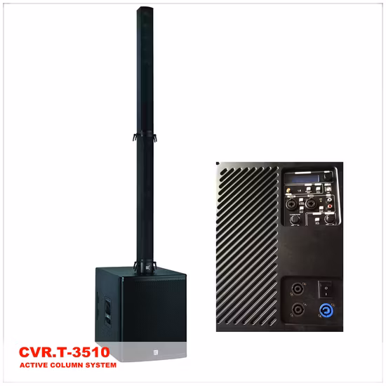 Minialtavoces de columna de audio para sistemas de sonido