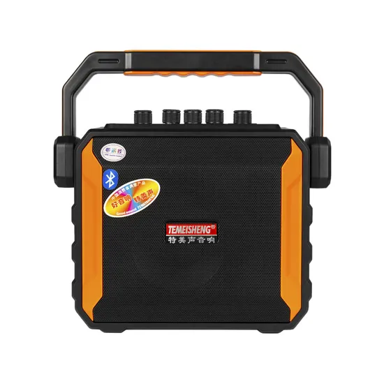 Altavoz portátil Bluetooth de 5,25 pulgadas con rango completo para música al aire libre y fiestas con micrófono