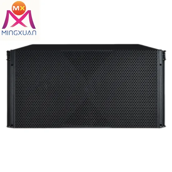 Subwoofer pasivo de matriz lineal de 18 pulgadas, cardioide, volable, completo