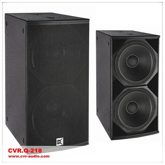 Sistema de altavoces de audio con subwoofer de 18 pulgadas, equipo de sonido para DJ al aire libre
