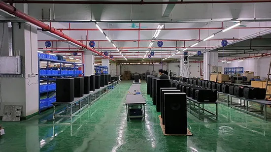 Sistema de columna mini de matriz de línea activa Loudsound de 4 pulgadas