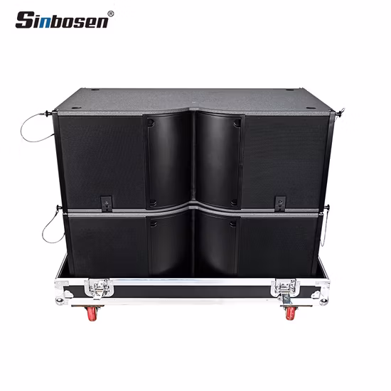 Altavoces de matriz lineal duales de neodimio Ka212 de 12 pulgadas, sistema de altavoces profesionales activos para exteriores