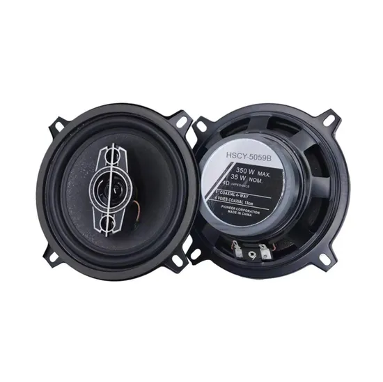 Altavoces coaxiales bidireccionales para coche, de 4, 5 y 6 pulgadas, de alta potencia y rango completo, HiFi, venta al por mayor.