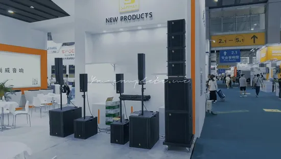 Sistema de arreglo lineal activo con controlador de altavoz de neodimio Aero12A de 12′′