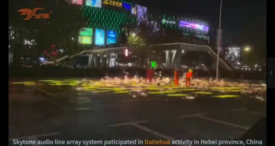 Sistema de sonido de matriz en línea PRO Audio de 12 pulgadas para interiores y exteriores. Altavoces de matriz en línea PRO Audio.