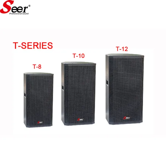 Altavoz de audio portátil, altavoz amplificado, altavoz de columna de matriz lineal de 10 pulgadas