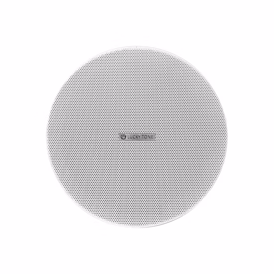 Sistema de megafonía sin marco ABS de bajo coste, altavoz de techo de rango completo de 100 V, 6,5 pulgadas y 10 W