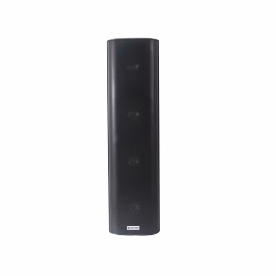 Sistema de PA para exteriores ABS, altavoz de columna de rango completo de 5 pulgadas y 80 W con 100 V/8 ohmios conmutables