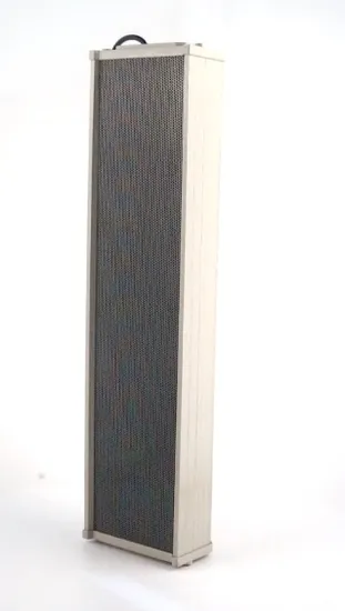 Altavoz de columna profesional de 490 x 160 x 115 mm con soporte de montaje