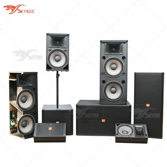 Sistema de sonido PA de rango completo y largo alcance serie Srx700 Altavoces profesionales