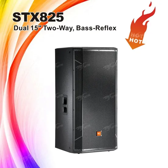 Stx825 Audio Profesional Pasivo Dual 15 Pulgadas 2