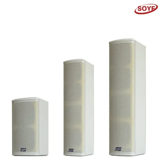 Altavoz de audio de frecuencia completa, sistema PA de 8 unidades y 4 pulgadas, altavoz de columna