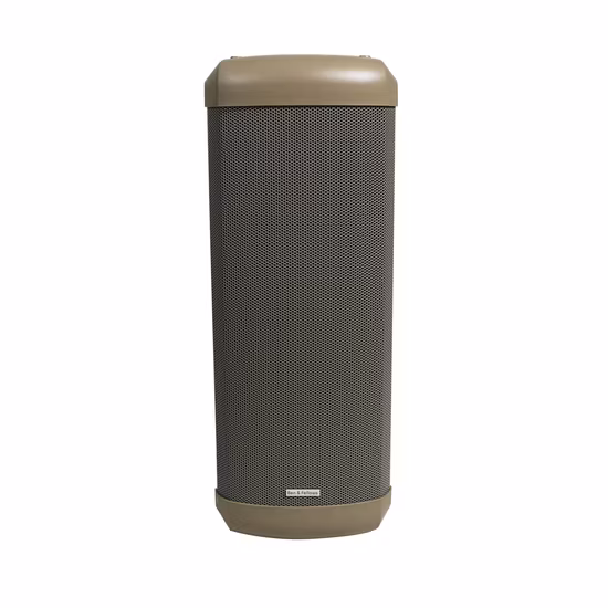 Altavoz de columna de pared de aluminio de 20 W, resistente al agua, para interior y exterior