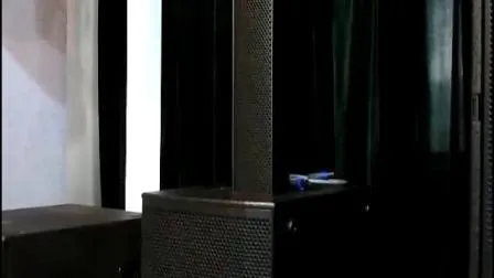 Sistema de audio profesional de 8 x 4 pulgadas con altavoces pasivos de columna de matriz lineal y ML8F.