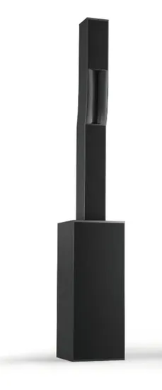 Altavoces de 6 x 5” Mf y 3 x 1,75” Hf en columna de amplificación de sonido profesional