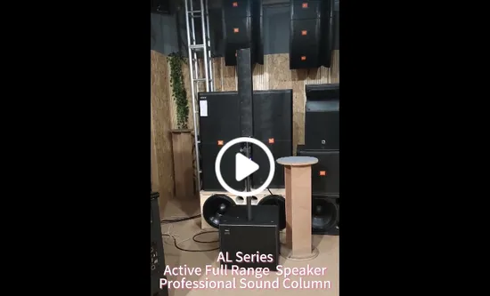 Altavoz de columna con subwoofer activo de 15 pulgadas, sistema de audio de frecuencia completa