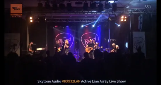 Sistema de sonido para DJ Vrx932 con altavoces de matriz lineal activos